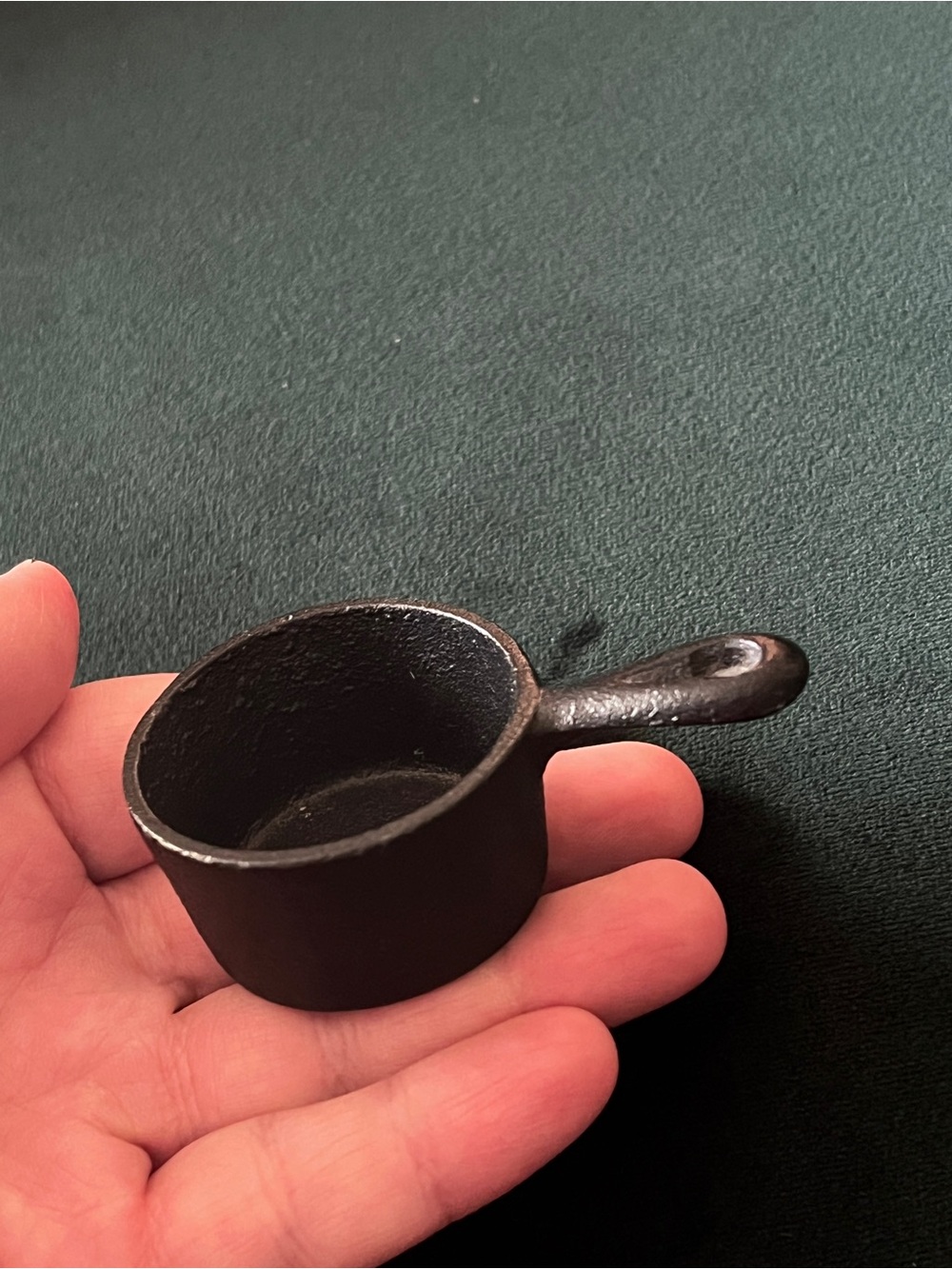 Mini Cast Iron Saucepan